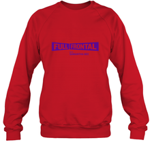 Full Frontal with Samantha Bee Purple Logo Crewneck Sweatshirt Crewneck Sweatshirt - belovedtshirt