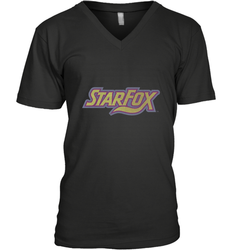Star fox Vintage Distressed Game Logo Men's V-Neck