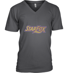 Star fox Vintage Distressed Game Logo Men's V-Neck Men's V-Neck - belovedtshirt