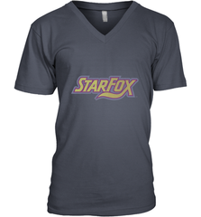 Star fox Vintage Distressed Game Logo Men's V-Neck Men's V-Neck - belovedtshirt