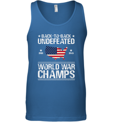Back To Back Undefeated World War Champs Gift Men's Tank Top Men's Tank Top - belovedtshirt
