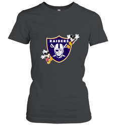 Nfl Oakland Raiders Champion Mickey Mouse Women's T-Shirt