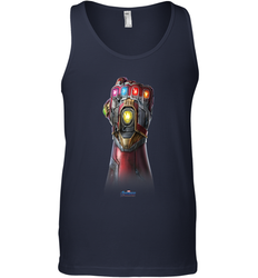 Marvel Avengers Endgame Infinity Stone Gauntlet Color Logo Men's Tank Top