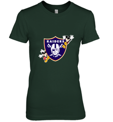 Nfl Oakland Raiders Champion Mickey Mouse Women's Premium T-Shirt Women's Premium T-Shirt - belovedtshirt
