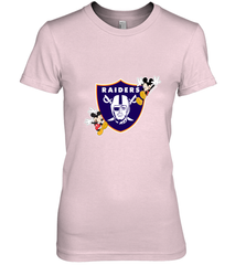 Nfl Oakland Raiders Champion Mickey Mouse Women's Premium T-Shirt Women's Premium T-Shirt - belovedtshirt