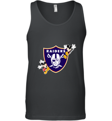 Nfl Oakland Raiders Champion Mickey Mouse Men's Tank Top