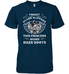Forget glass slippers this princess wears biker boots Men's Premium T-Shirt Men's Premium T-Shirt - belovedtshirt