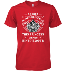Forget glass slippers this princess wears biker boots Men's Premium T-Shirt Men's Premium T-Shirt - belovedtshirt