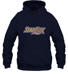 Star fox Vintage Distressed Game Logo Hooded Sweatshirt Hooded Sweatshirt - belovedtshirt