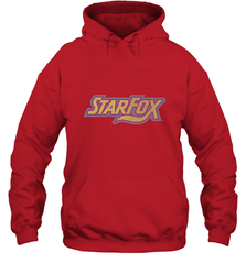 Star fox Vintage Distressed Game Logo Hooded Sweatshirt Hooded Sweatshirt - belovedtshirt