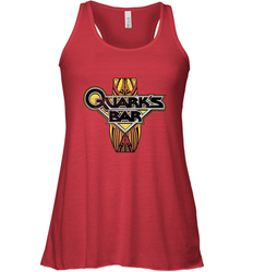 Star Trek DS9 Quark's Bar Vintage Logo Women's Racerback Tank