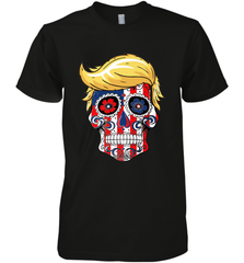 Trump sugar skull Men's Premium T-Shirt Men's Premium T-Shirt - belovedtshirt