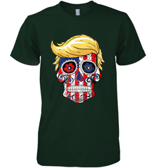 Trump sugar skull Men's Premium T-Shirt Men's Premium T-Shirt - belovedtshirt