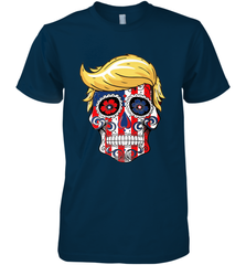 Trump sugar skull Men's Premium T-Shirt Men's Premium T-Shirt - belovedtshirt