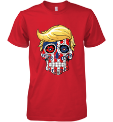 Trump sugar skull Men's Premium T-Shirt Men's Premium T-Shirt - belovedtshirt