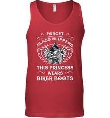 Forget glass slippers this princess wears biker boots Men's Tank Top Men's Tank Top - belovedtshirt