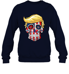 Trump sugar skull Crewneck Sweatshirt