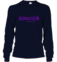 Full Frontal with Samantha Bee Purple Logo Long Sleeve T-Shirt