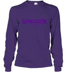 Full Frontal with Samantha Bee Purple Logo Long Sleeve T-Shirt Long Sleeve T-Shirt - belovedtshirt