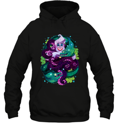 Disney The Little Mermaid Ursula Sea Witch Painting Hooded Sweatshirt