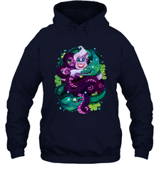 Disney The Little Mermaid Ursula Sea Witch Painting Hooded Sweatshirt Hooded Sweatshirt - belovedtshirt