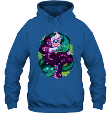 Disney The Little Mermaid Ursula Sea Witch Painting Hooded Sweatshirt Hooded Sweatshirt - belovedtshirt