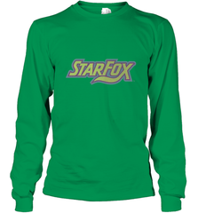 Star fox Vintage Distressed Game Logo Long Sleeve T-Shirt Long Sleeve T-Shirt - belovedtshirt