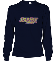 Star fox Vintage Distressed Game Logo Long Sleeve T-Shirt
