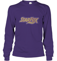 Star fox Vintage Distressed Game Logo Long Sleeve T-Shirt Long Sleeve T-Shirt - belovedtshirt