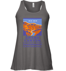Grand Canyon National Park Centennial Logo Women's Racerback Tank Women's Racerback Tank - belovedtshirt