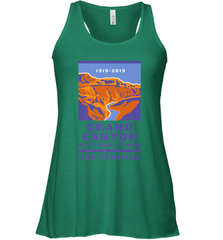 Grand Canyon National Park Centennial Logo Women's Racerback Tank Women's Racerback Tank - belovedtshirt
