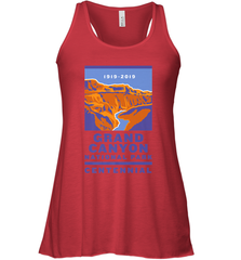 Grand Canyon National Park Centennial Logo Women's Racerback Tank Women's Racerback Tank - belovedtshirt