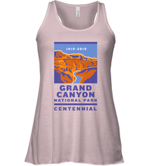 Grand Canyon National Park Centennial Logo Women's Racerback Tank Women's Racerback Tank - belovedtshirt
