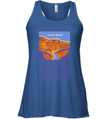Grand Canyon National Park Centennial Logo Women's Racerback Tank Women's Racerback Tank - belovedtshirt