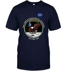 NASA Apollo 11 Moon Landing Men's T-Shirt Men's T-Shirt - belovedtshirt