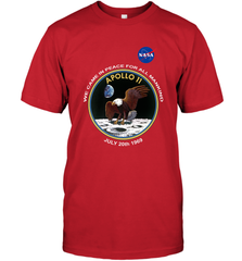 NASA Apollo 11 Moon Landing Men's T-Shirt Men's T-Shirt - belovedtshirt