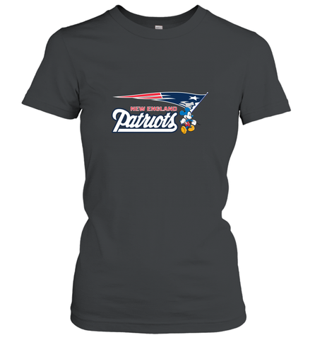 Nfl New England Patriots Champion Mickey Mouse Team Women's T-Shirt Women's T-Shirt / Black / S Women's T-Shirt - belovedtshirt