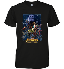 Marvel Avengers Infinity War Neon Team 2 Men's Premium T-Shirt Men's Premium T-Shirt - belovedtshirt