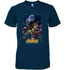 Marvel Avengers Infinity War Neon Team 2 Men's Premium T-Shirt Men's Premium T-Shirt - belovedtshirt