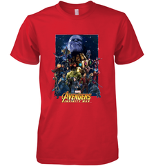 Marvel Avengers Infinity War Neon Team 2 Men's Premium T-Shirt Men's Premium T-Shirt - belovedtshirt