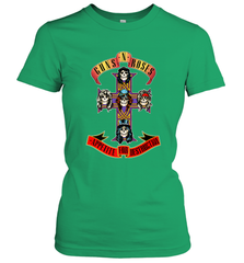 Guns N' Roses Classic Cross Logo Women's T-Shirt Women's T-Shirt - belovedtshirt