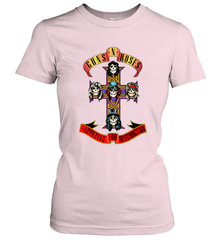 Guns N' Roses Classic Cross Logo Women's T-Shirt Women's T-Shirt - belovedtshirt