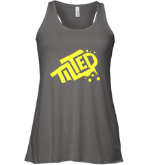 Fortnite Tilted (Yellow Logo) Women's Racerback Tank Women's Racerback Tank - belovedtshirt