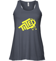 Fortnite Tilted (Yellow Logo) Women's Racerback Tank Women's Racerback Tank - belovedtshirt