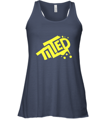 Fortnite Tilted (Yellow Logo) Women's Racerback Tank Women's Racerback Tank - belovedtshirt
