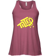 Fortnite Tilted (Yellow Logo) Women's Racerback Tank Women's Racerback Tank - belovedtshirt