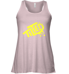 Fortnite Tilted (Yellow Logo) Women's Racerback Tank Women's Racerback Tank - belovedtshirt