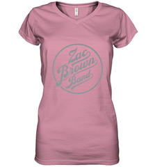 Zac Brown Band  Original ZBB Logo Women's V-Neck T-Shirt Women's V-Neck T-Shirt - belovedtshirt