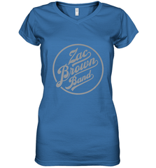Zac Brown Band  Original ZBB Logo Women's V-Neck T-Shirt Women's V-Neck T-Shirt - belovedtshirt