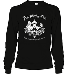 Disney Villains Bad Witches Club Group Shot Long Sleeve T-Shirt Long Sleeve T-Shirt - belovedtshirt